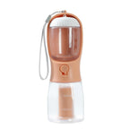 Dog Water Cup Drinking Food Garbage Bag Three-in-one Portable  Pet Cups Pets Supplies