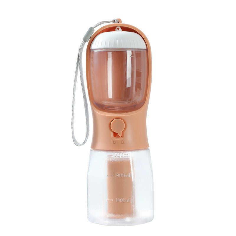Dog Water Cup Drinking Food Garbage Bag Three-in-one Portable  Pet Cups Pets Supplies
