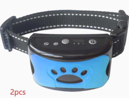 Dog Training Collar Waterproof Electric Remote Control Rechargeable Trainer Bark Arrester