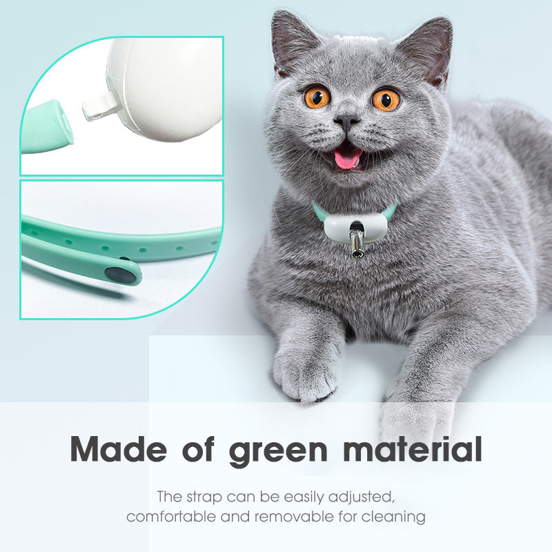 Automatic Cat Toy Smart Laser Teasing Cat Collar Electric USB Charging Kitten Amusing Toys
