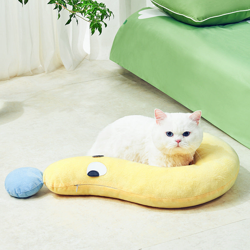 Cat Pillow Universal Four Seasons Sleeping Pillow Dog Cushion Kennel Pad Pet Supplies