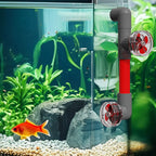 4-Blade Auto-Rotating Fan Kit for Fish Tank Outlet - Accessories, Aquarium Filter Screen