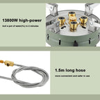Outdoor Electronic Ignition Stoves High-Power Portable Adjustable Firepower Furnace