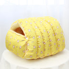 Enclosed Pet Kennel Nest House — 6 Patterns, 2 Sizes, Washable