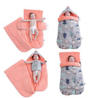 Newborn Baby Cocoon Model Sleeping Bag Infant Boy Girl, Swaddle Blanket For Baby Kids