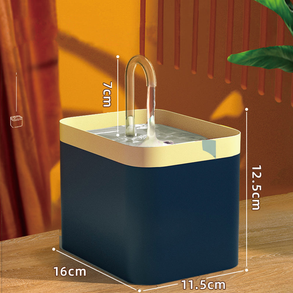 Automatic Cat Water Fountain USB Electric Mute Cat Drinker Bowl Recirculate Drinker For Cats