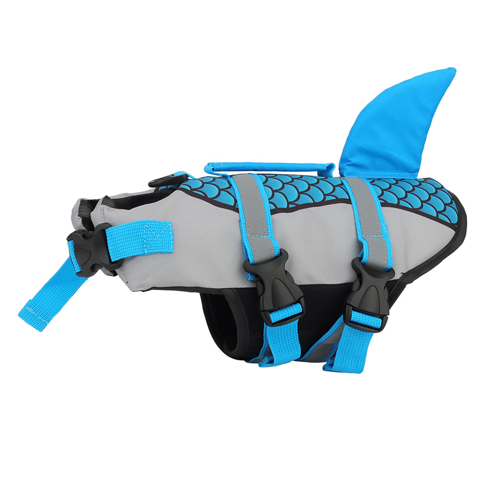 Swim Pet Dog Life Jacket Vest Clothes Life Vest Collar Harness Pets Swimming