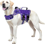 Heavy Duty No-Pull Tactical Dog Harness Molle Vest