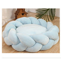 Pet kennel Fried Dough Twists round universal mat detachable cat kennel dog kennel