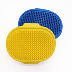 Soft Rubber Dog Cat Brush Pet Bath Silicone Comb Massage Comb Hair Remover