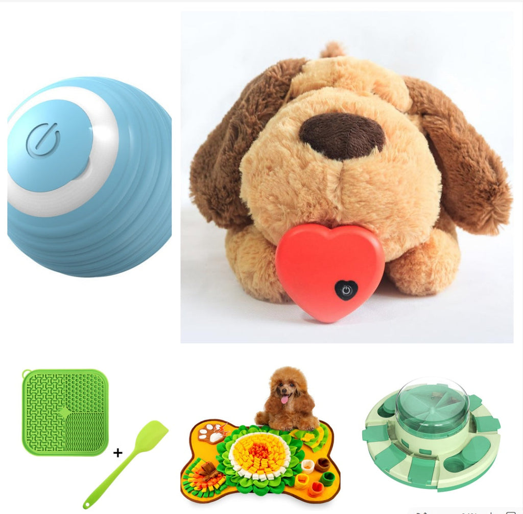 Smart Dog Toy Electronic Interactive Moving Ball USB Automatic Bouncing For Puppy's & Cats