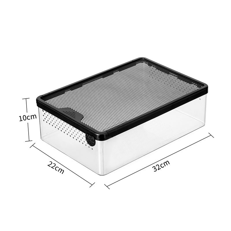 Track Box Feeding Turtle Hamster Corn Snake Cage Cylinder Anti-escape Climbing
