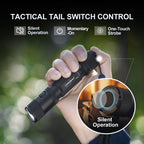 Powertac M5 Gen3 Tactical EDC Flashlight | 2030LM Super Bright