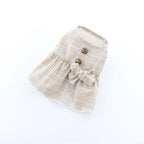 Khaki Suit Dress Cat And Dog Costume