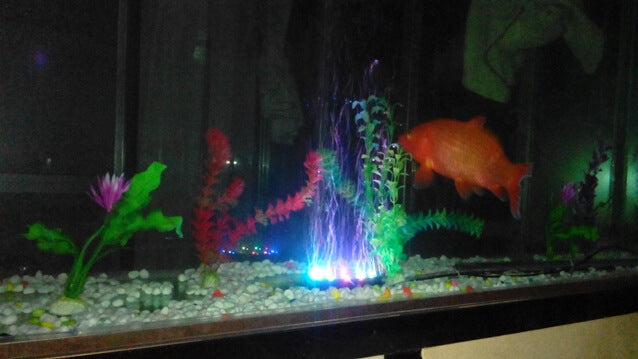 Fish Tank Landscaping Decoration Seven-color Aquarium Light LED Diving Fish Tank Light