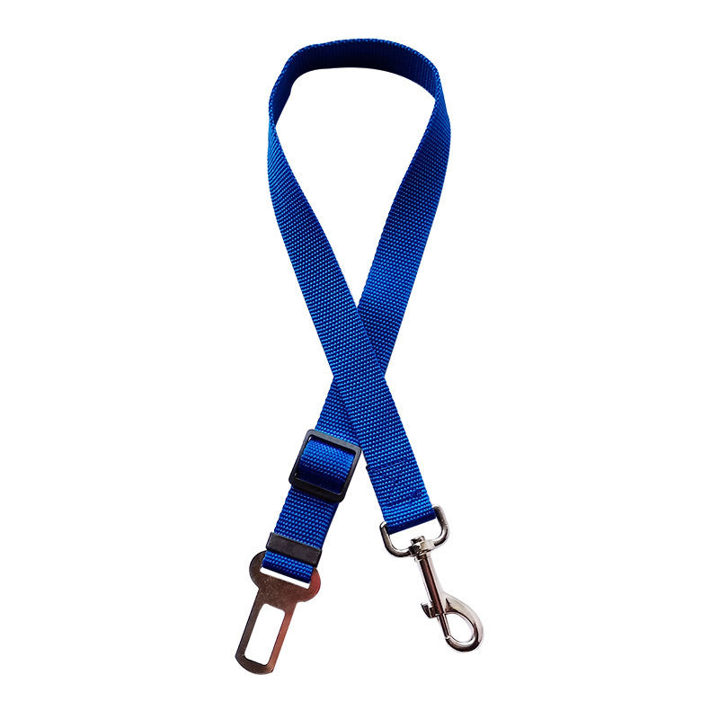 Adjustable Pet Cat Dog Car Seat Belt Vehicle Harness Lead Clip Safety Lever Dog Collars
