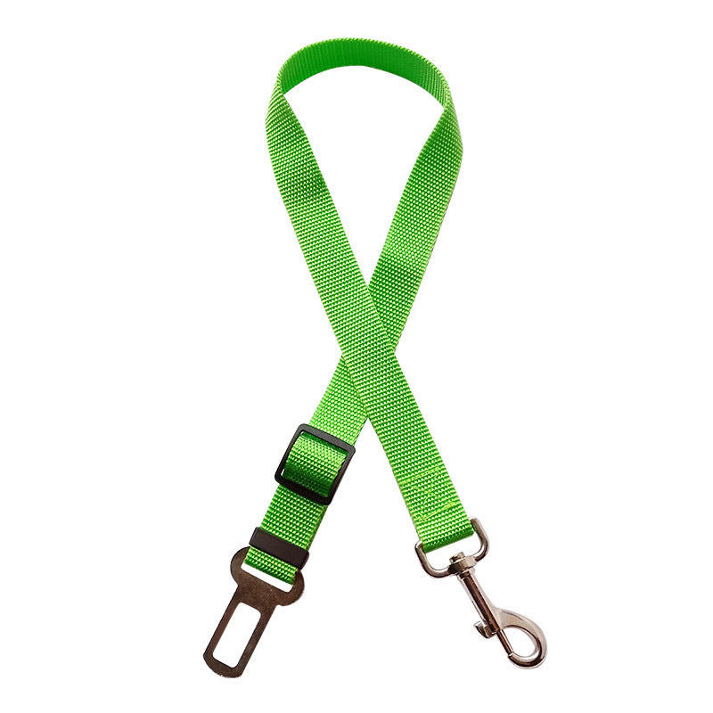 Adjustable Pet Cat Dog Car Seat Belt Vehicle Harness Lead Clip Safety Lever Dog Collars