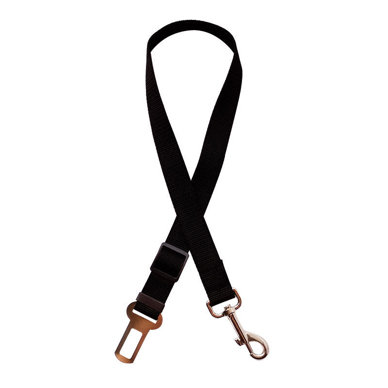 Adjustable Pet Cat Dog Car Seat Belt Vehicle Harness Lead Clip Safety Lever Dog Collars