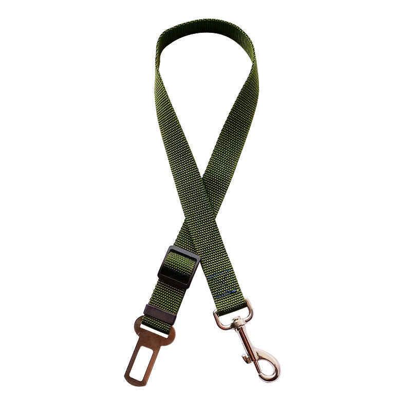 Adjustable Pet Cat Dog Car Seat Belt Vehicle Harness Lead Clip Safety Lever Dog Collars