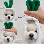 Cute Fruit Clothes For Small Dogs Hoodies Warm Fleece Cat Costume French Chihuahua Outfit