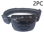 Dog Training Collar Waterproof Electric Remote Control Rechargeable Trainer Bark Arrester