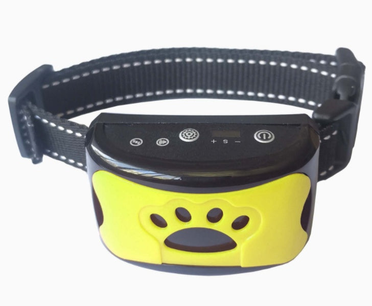 Dog Training Collar Waterproof Electric Remote Control Rechargeable Trainer Bark Arrester
