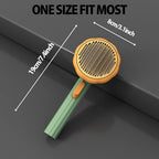 Pet Pumpkin Brush, Grooming Self Cleaning Slicker Dogs Cats Puppy Rabbit, Cat Grooming