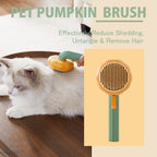 Self Cleaning Slicker Comb For Dog Cat Puppy Rabbit, Grooming Brush Tool