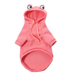 Soft Warm Cat Clothes For Small Dogs Cats Funny Halloween Cosplay Frog Costume Kittens