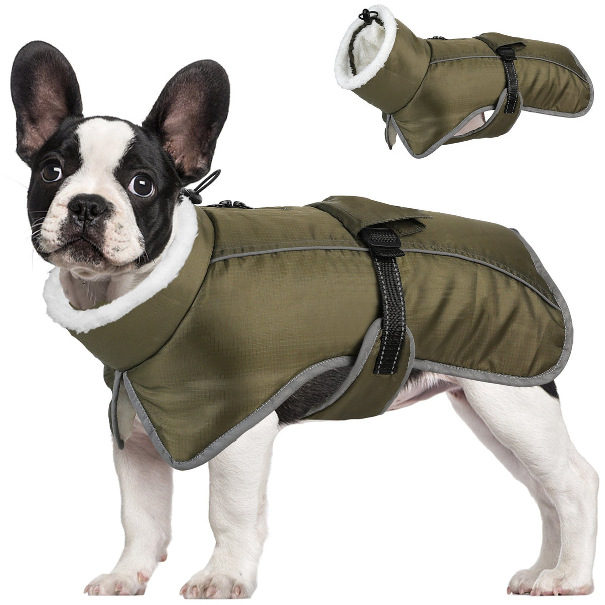 Pet Autumn And Winter Clothes Thick Warm Waterproof Cold-proof Cotton Coat Dog Clothes