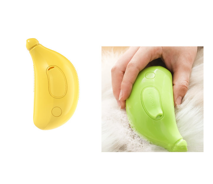 3 In 1 Pet Steam Brush Cat Dog Cleaning Steamy Spray Massage Beauty Comb Hair Removal