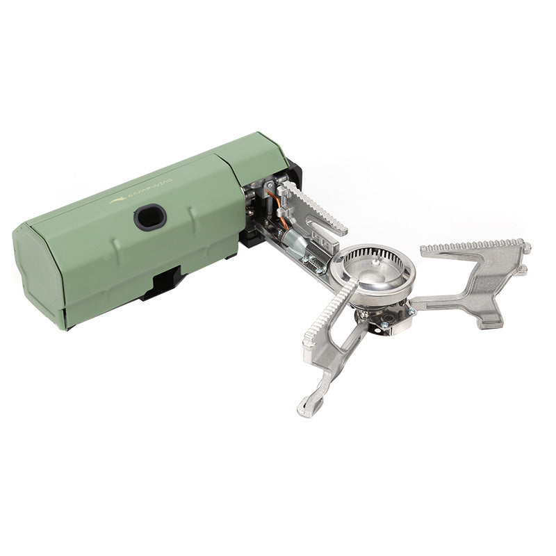 Outdoor Card Type Stove Folding Portable Gas Stove Camping Household Gas Tank Card