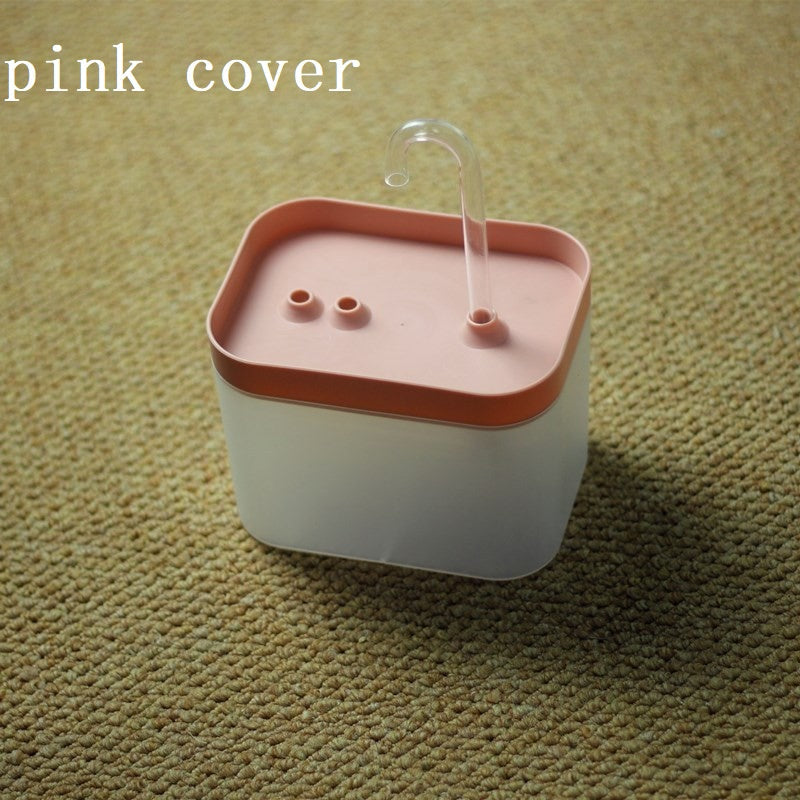 Automatic Cat Water Fountain USB Electric Mute Cat Drinker Bowl Recirculate Drinker For Cats
