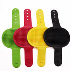 Soft Rubber Dog Cat Brush Pet Bath Silicone Comb Massage Comb Hair Remover