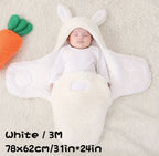 Super Soft Baby Sleeping Bag Fleece Newborn Blanket  Unisex Baby Wrap For Newborn Baby