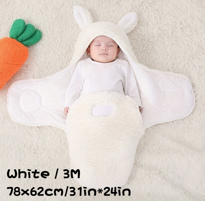 Super Soft Baby Sleeping Bag Fleece Newborn Blanket  Unisex Baby Wrap For Newborn Baby