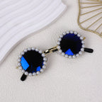 Cat And Dog Pearl Sunglasses - Pet Extravagant Funny Costumes For Party