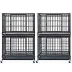 37" Stackable Heavy Duty Dog Kennel 371D04
