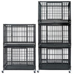 37" Stackable Heavy Duty Dog Kennel 371D04