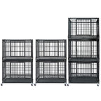 37" Stackable Heavy Duty Dog Kennel 371D04