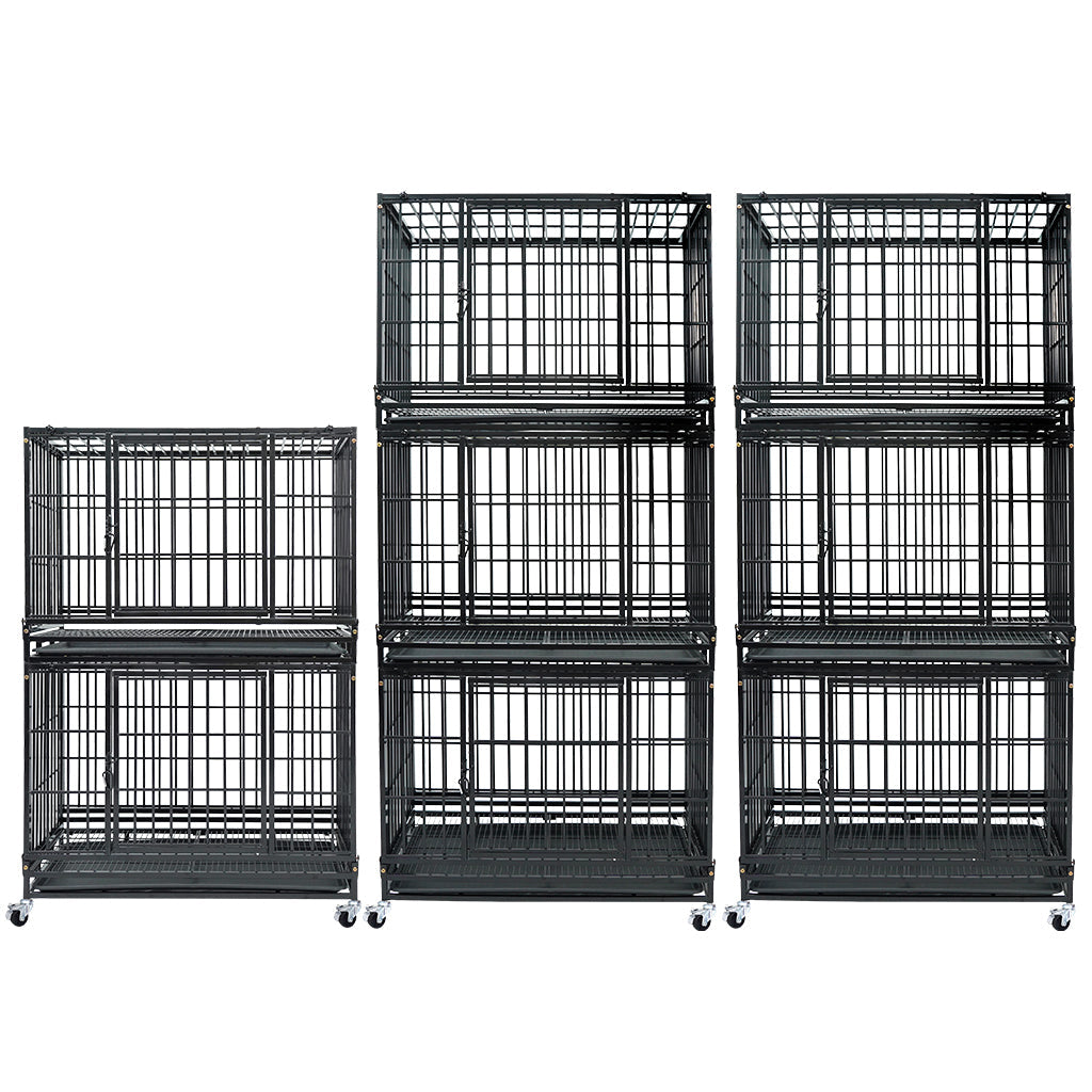37" Stackable Heavy Duty Dog Kennel 371D04