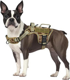 Heavy Duty No-Pull Tactical Dog Harness Molle Vest