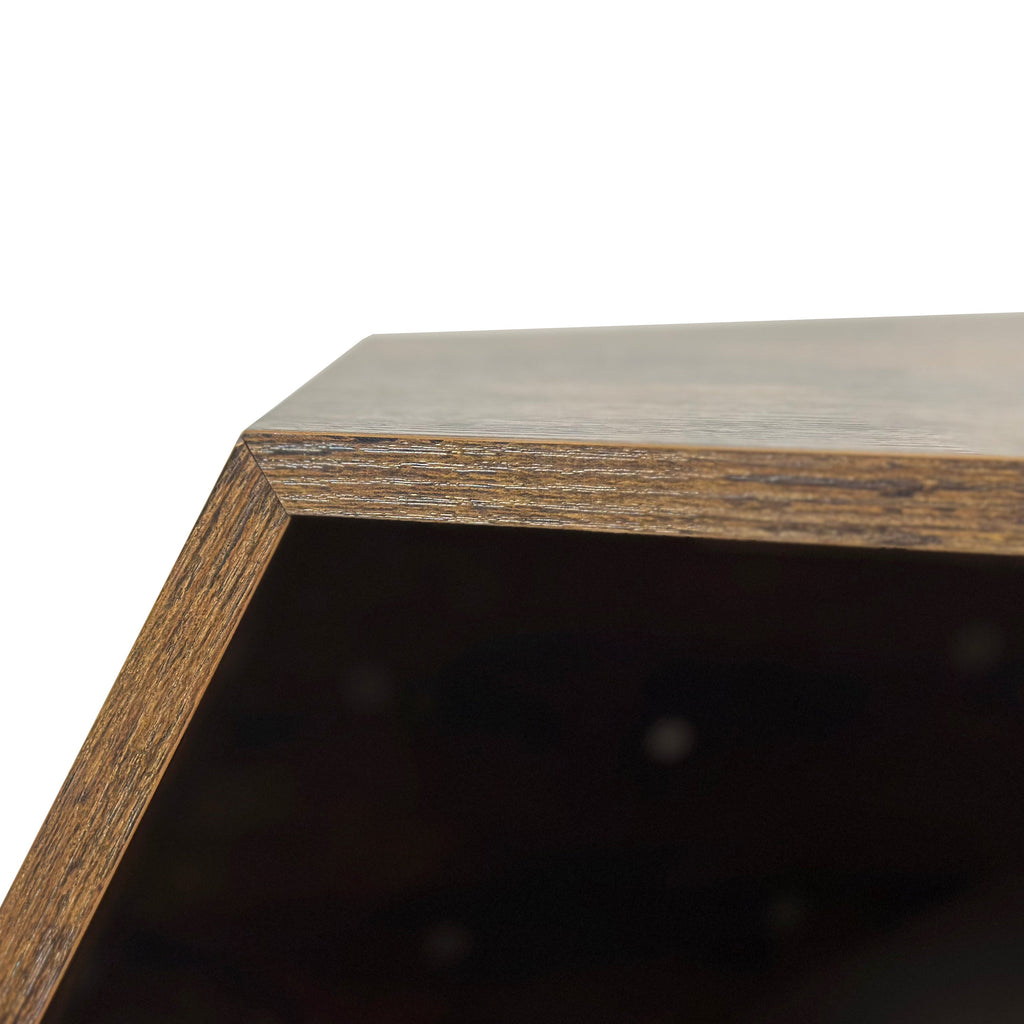 25.98'' Modern Pet Furniture Cat Kennel Side Table Multi-Purpose Furniture Antique Wood