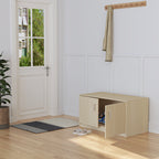 Squirrel Cage, Wood w/ Independent Storage Cabinet Easy View Acrylic Panels