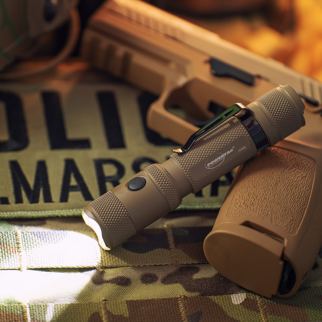 Powertac M5 Gen3 Tactical EDC Flashlight | 2030LM Super Bright