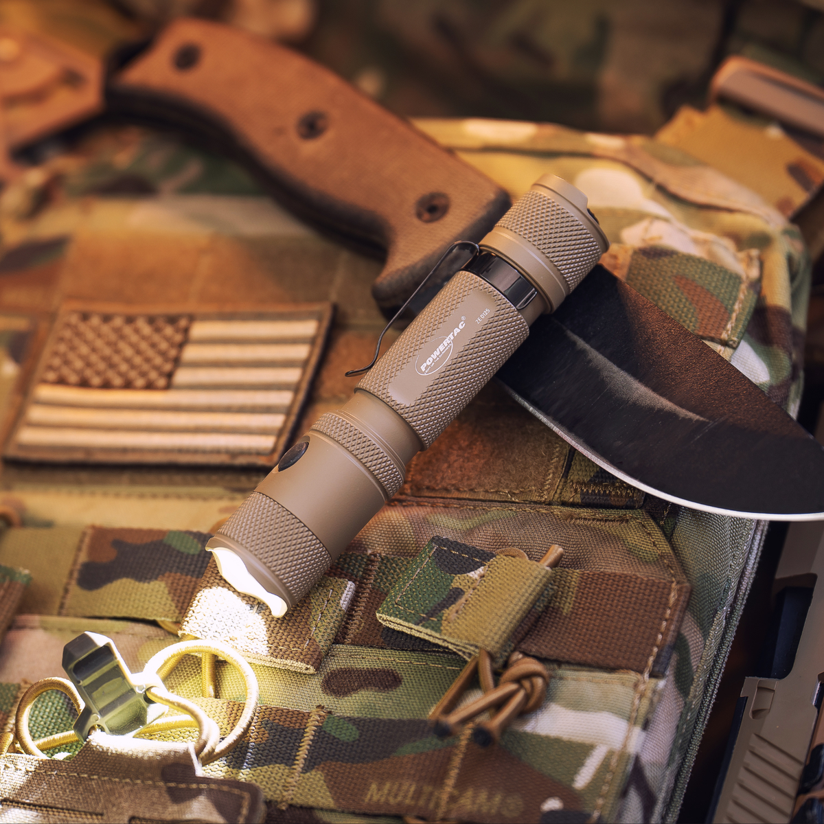 Powertac M5 Gen3 Tactical EDC Flashlight | 2030LM Super Bright