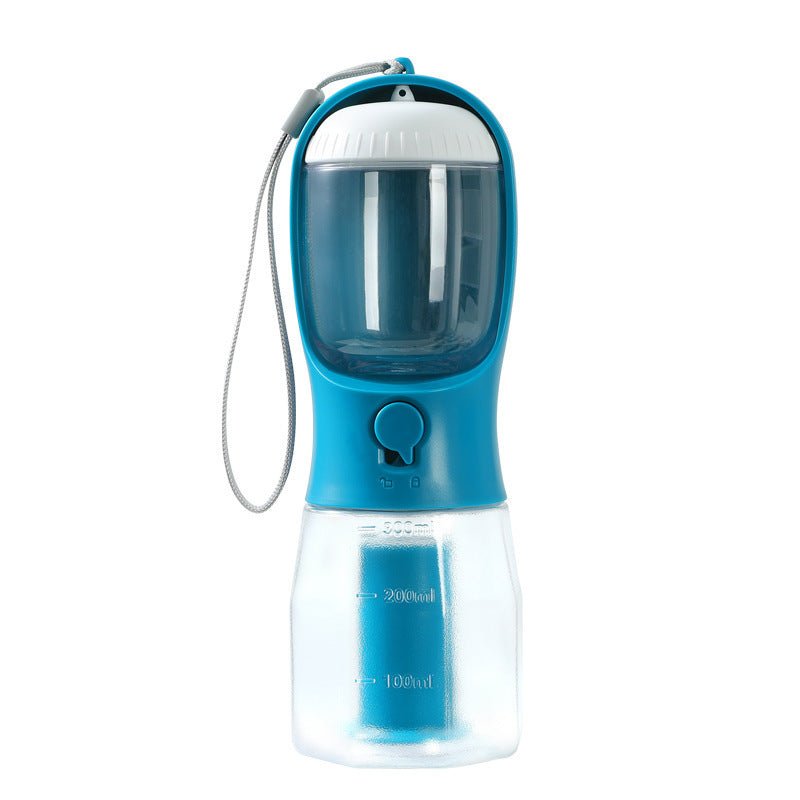 Dog Water Cup Drinking Food Garbage Bag Three-in-one Portable  Pet Cups Pets Supplies