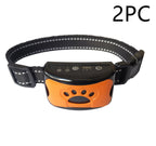 Dog Training Collar Waterproof Electric Remote Control Rechargeable Trainer Bark Arrester