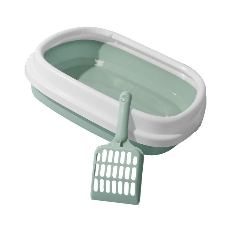 Pet Toilet Bedpan Training Sand Litter Box Cat Dog Tray With Scoop Anti-Splash Dog Toilet