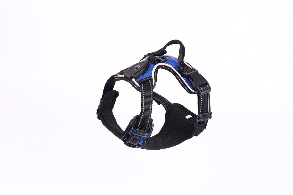 LED Luminous Night Walking Dog Car Accident Prevention Adjustable Flash Dogs Cats Vest